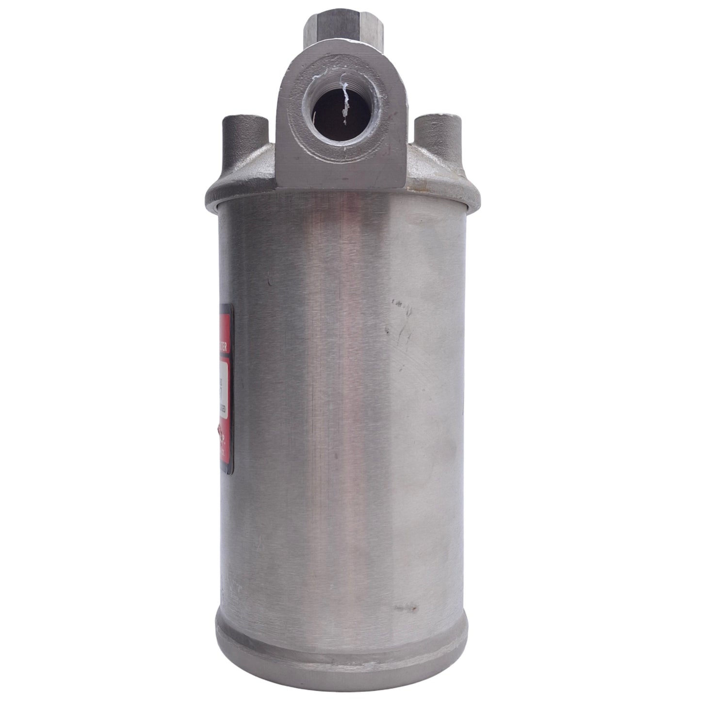 Used Shelco FAS-394 SS Single Cartridge Housing 4-7/8in Length, 1/2' NPT Port