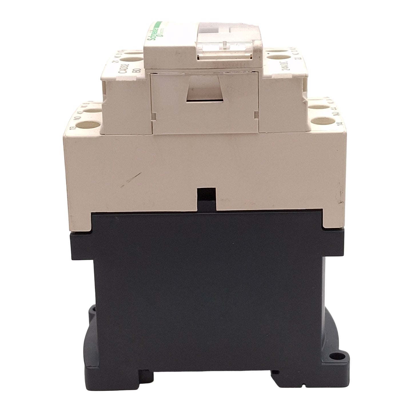 Used Lot of 2 Schneider Electric CAD32BD Control Relay 3NO+2NC 10A 600VAC, 24VDC Coil