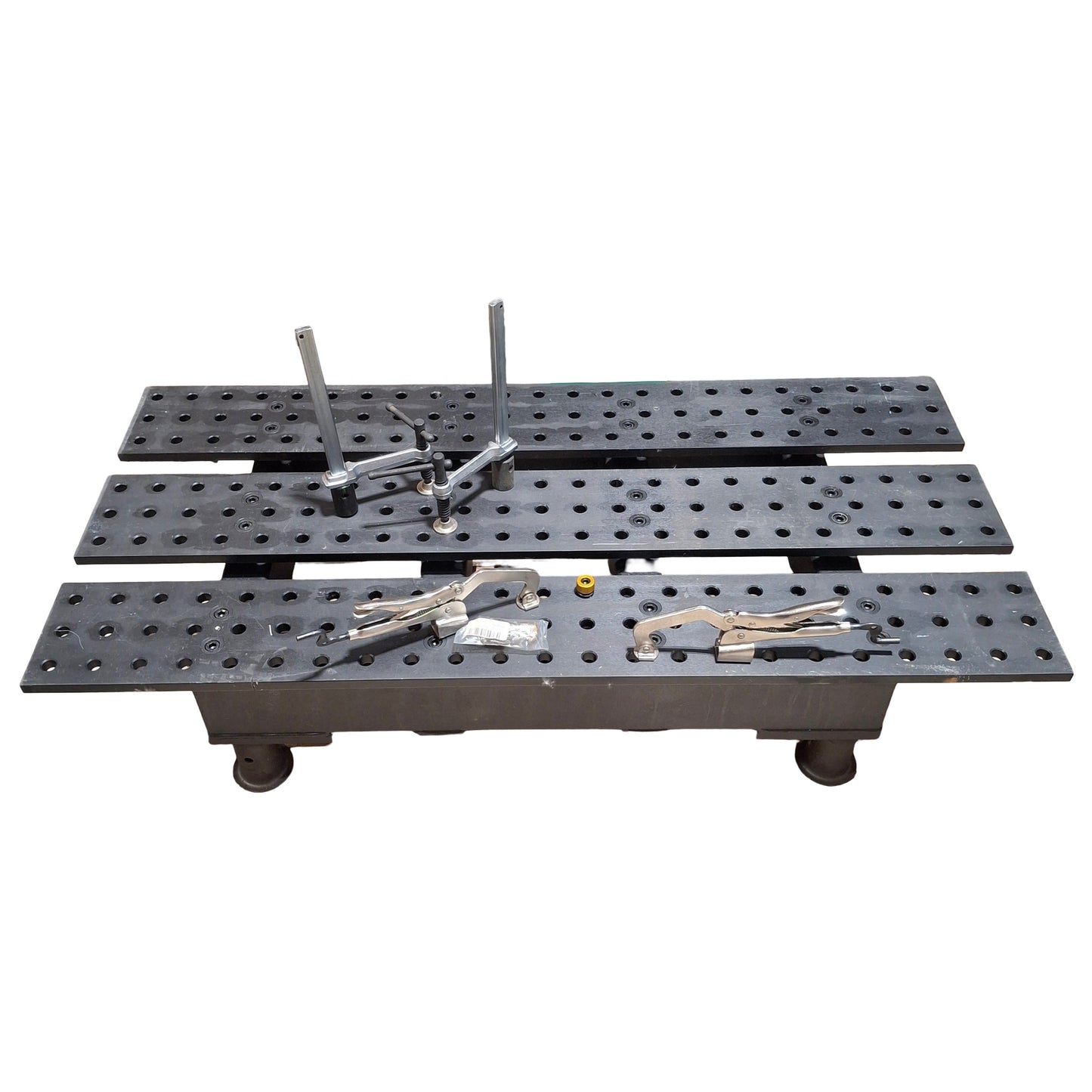 Used StrongHandTools BuildPro TM52246SV Welding Tabletop, 2' x 4', Nitrided, Slotted