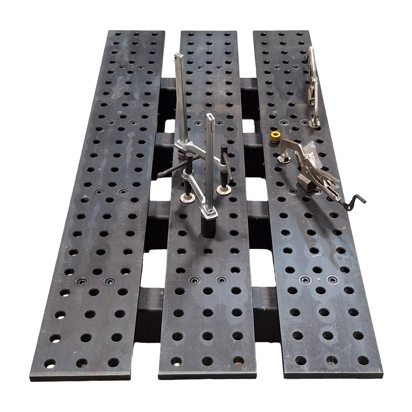 Used StrongHandTools BuildPro TM52246SV Welding Tabletop, 2' x 4', Nitrided, Slotted