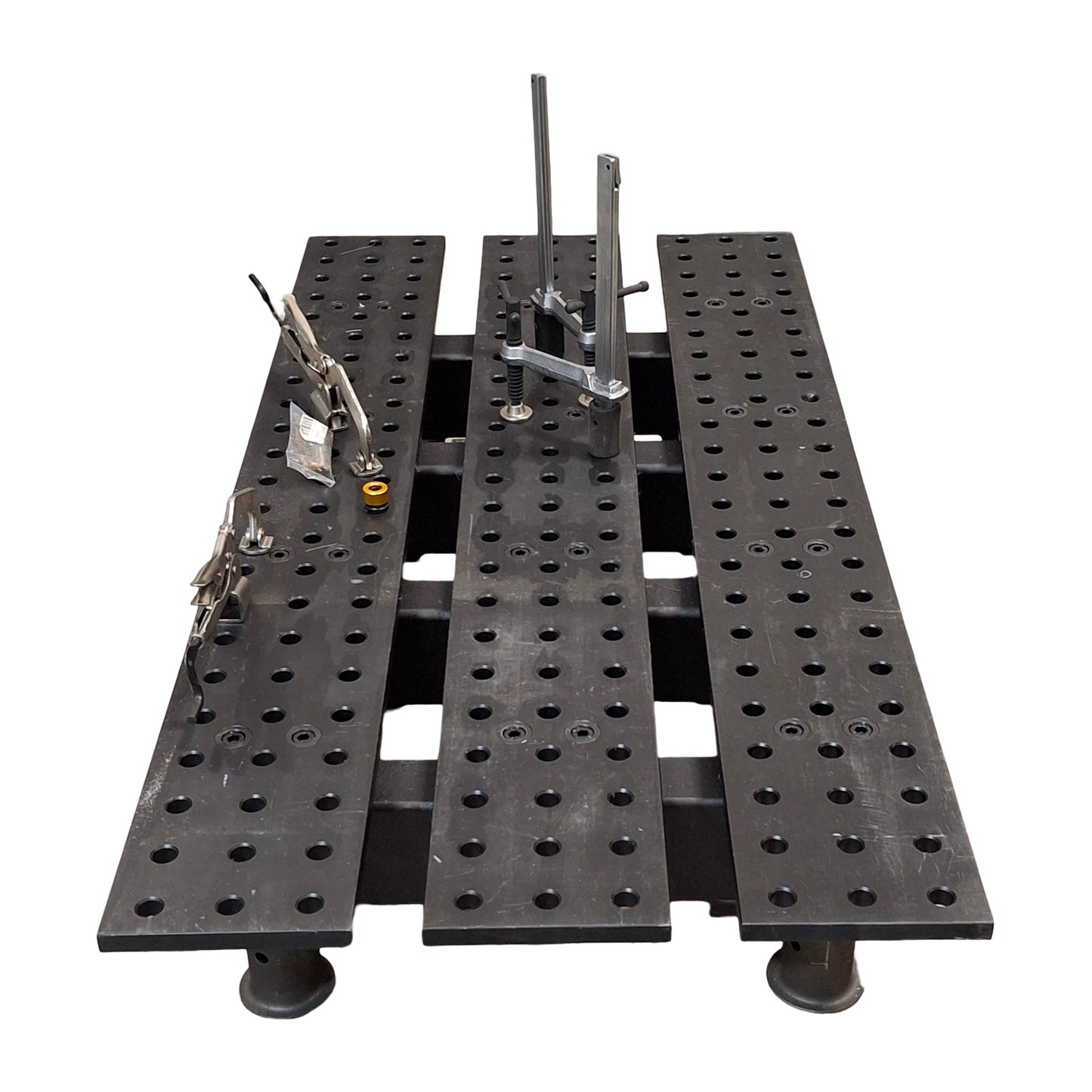 Used StrongHandTools BuildPro TM52246SV Welding Tabletop, 2' x 4', Nitrided, Slotted