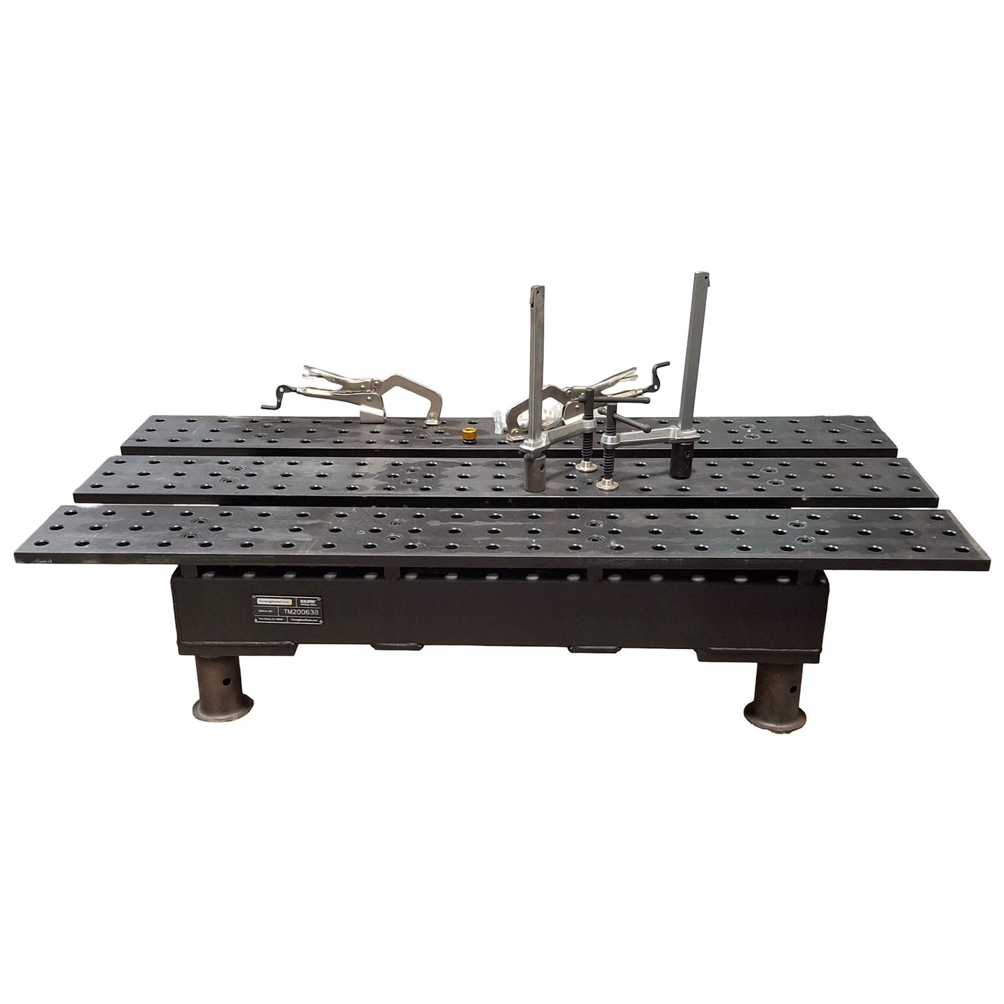 Used StrongHandTools BuildPro TM52246SV Welding Tabletop, 2' x 4', Nitrided, Slotted