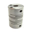 Used Ruland FCMR25-11-8-SS Six Beam Coupling, 11mm x 8mm, Stainless Steel Clamp