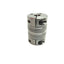 Used Ruland FCMR25-11-8-SS Six Beam Coupling, 11mm x 8mm, Stainless Steel Clamp