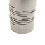 Used Ruland FCMR25-11-8-SS Six Beam Coupling, 11mm x 8mm, Stainless Steel Clamp