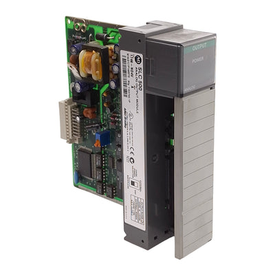 Used Allen Bradley 1746-NO4V Ser A SLC 500 Analog Output Module, 4x ±10VDC Out