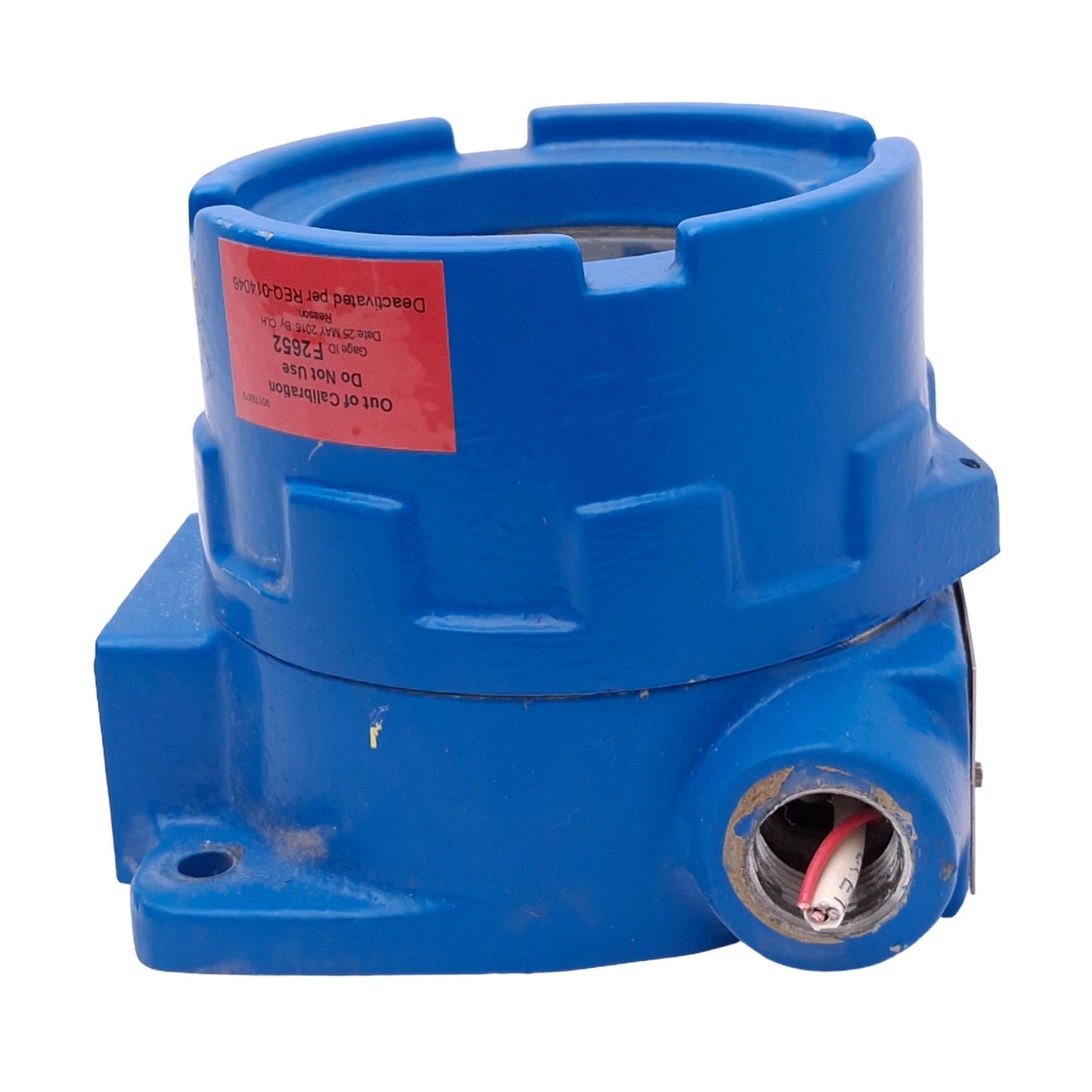 Used DEVAR 18-LPIX Explosion Proof Indicator, 3-1/2 Digit, 4-20mA In, 1/2in NPT