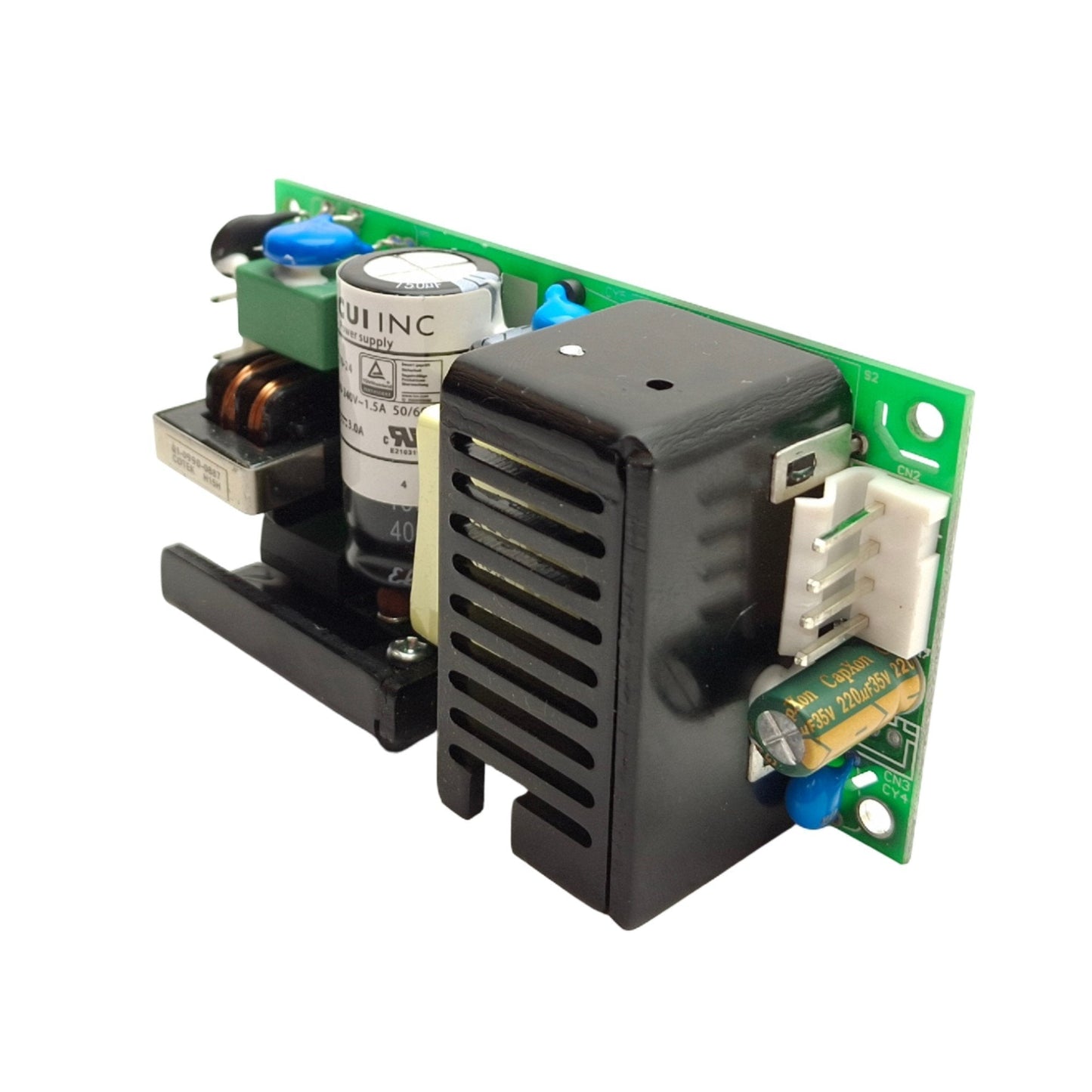 Used Bel Power Solutions VOF-70-24 Power Supply, 115~230VAC Input, 24VDC 3A Output