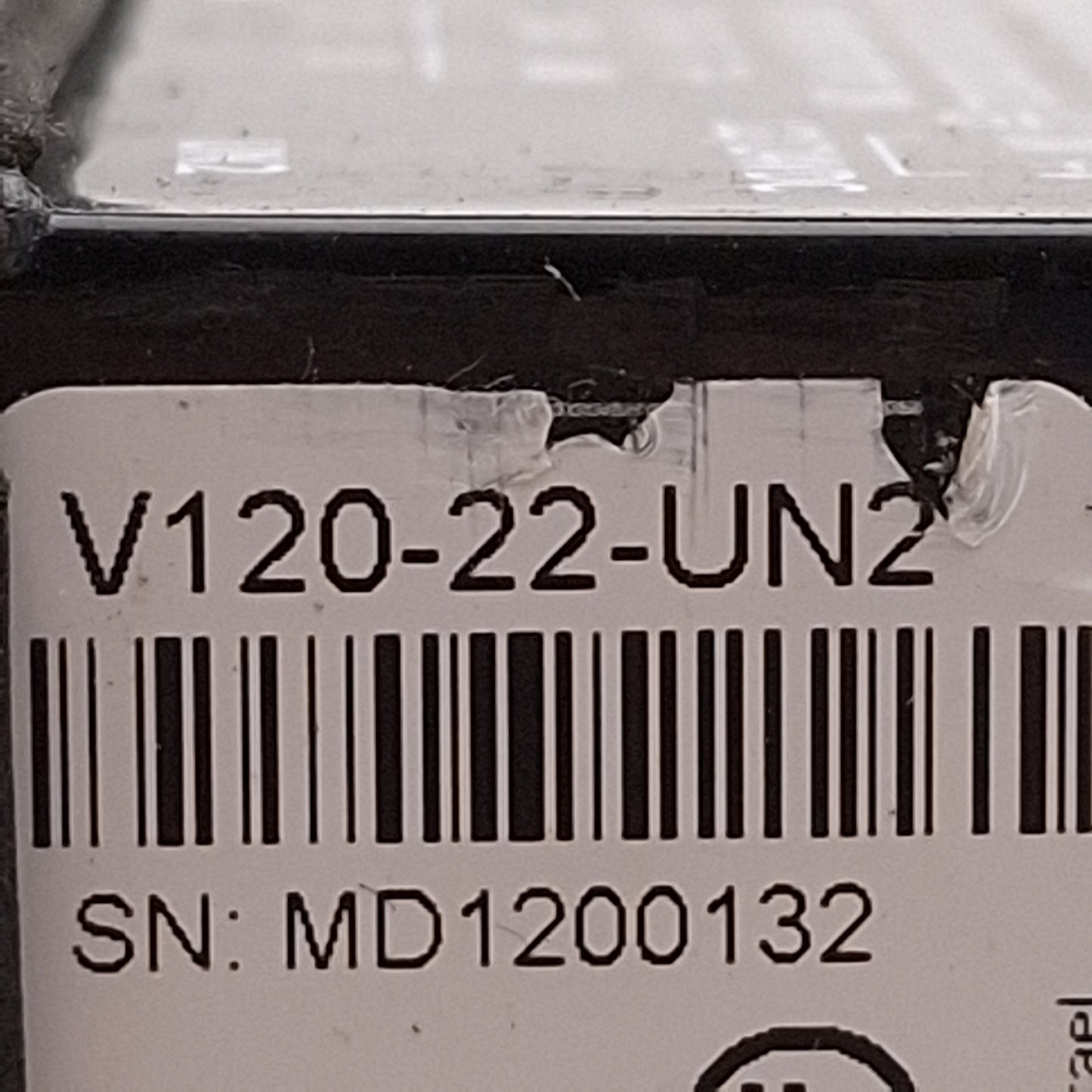 Used Unitronics V120-22-UN2 Vison120 OPLC & HMI, 12x I/O, RS232, 12/24VDC *Latches*