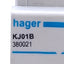 Used Hager KJ01B Brass Busbar Terminal Rated Current 80A, 4-Poles, 86x88x44mm