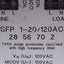 Used Phoenix Contact SFP 1-20/120AC EMC Filter Surge Protection 120VAC, 20A