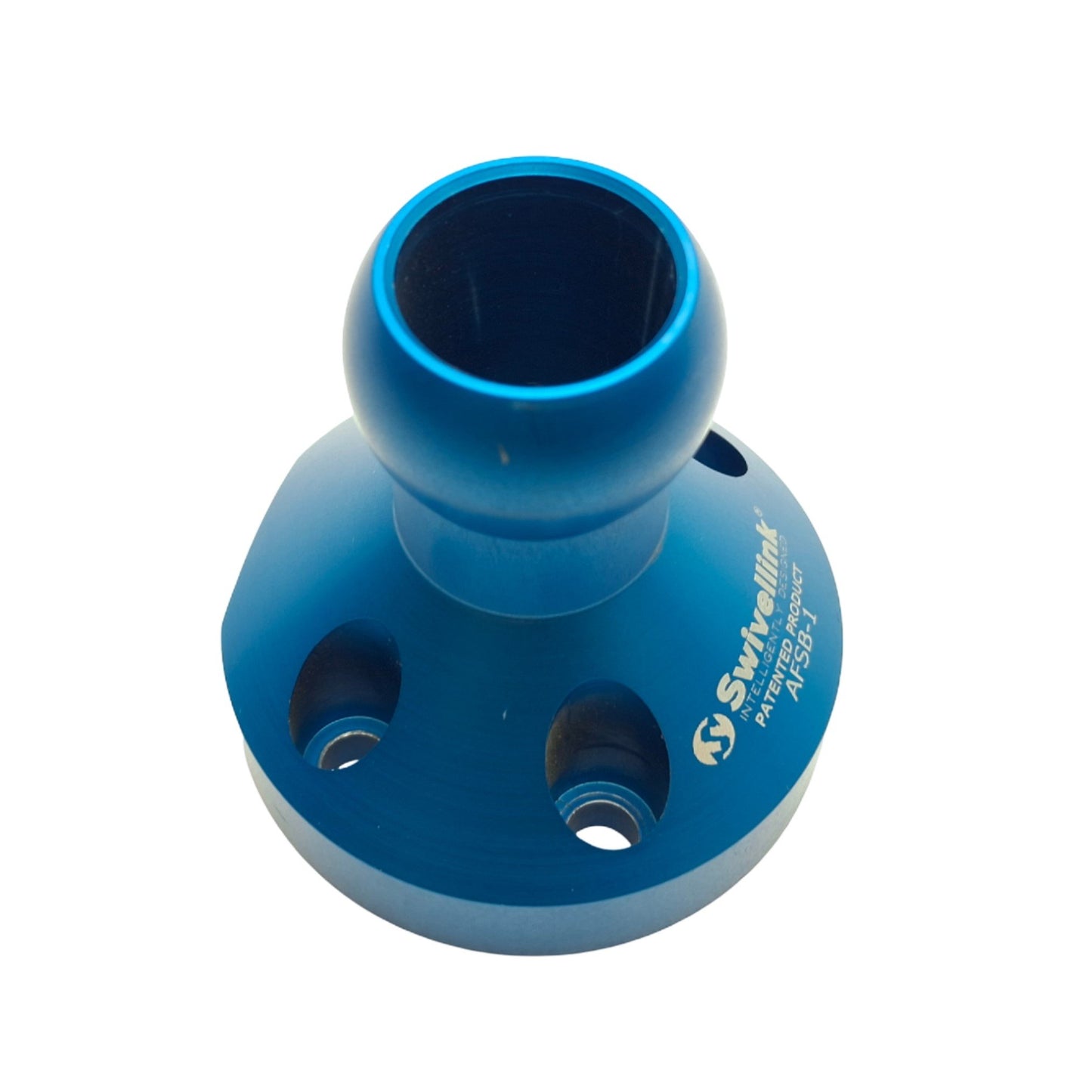 Used Swivellink AFSB-1 Ball Base, T-slot Aluminum Extrusion, Imperial Blue