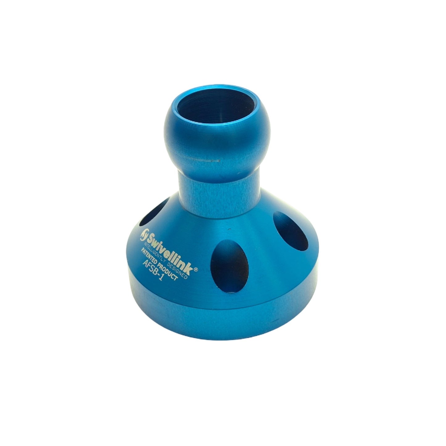 Used Swivellink AFSB-1 Ball Base, T-slot Aluminum Extrusion, Imperial Blue