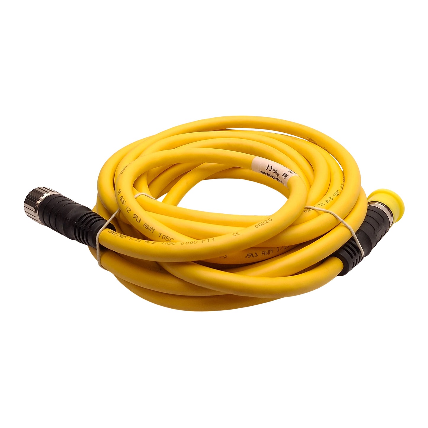 New Turck CSSM CKM 12-12-6/S101 Cordset, 12-Pin M23 Male to Female, 300VAC 6A, 6m