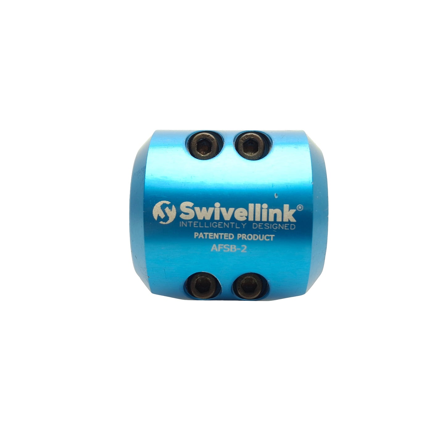 Used Swivellink AFSB-2 Knuckle Socket Connector, Aluminum Extrusion, Imperial Blue