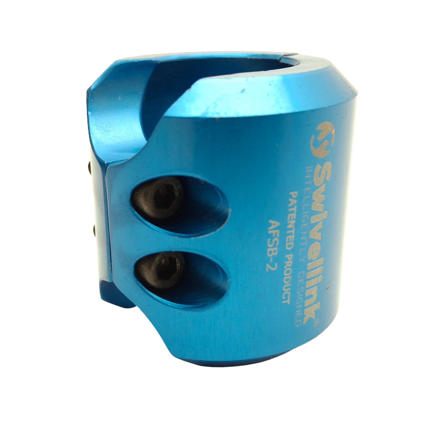 Used Swivellink AFSB-2 Knuckle Socket Connector, Aluminum Extrusion, Imperial Blue