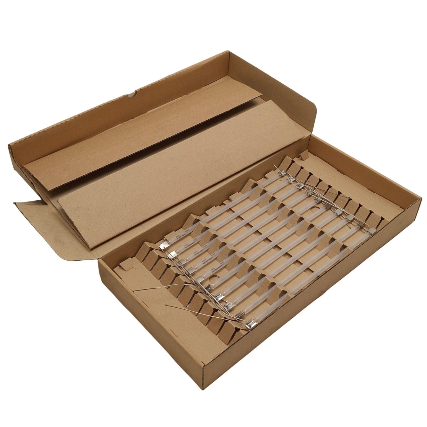 Used Lot of 10 Phillips 1000T3 Infrared Quartz Bulbs, 240VAC 1000W, 351mm Length