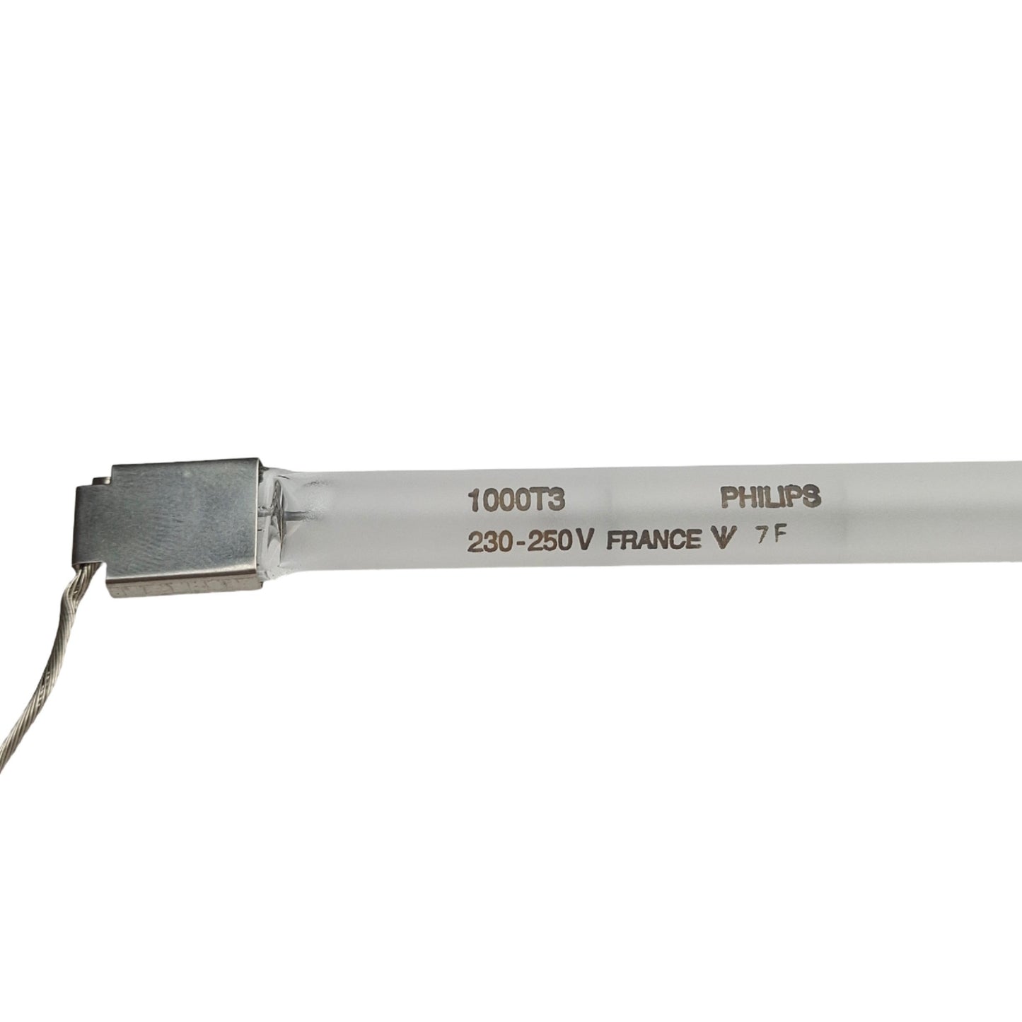 Used Lot of 10 Phillips 1000T3 Infrared Quartz Bulbs, 240VAC 1000W, 351mm Length