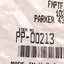 New Lot of 4 Parker PP-00213 Rigid Fitting, 1/8in NPTF Female, -4 Hose, Steel