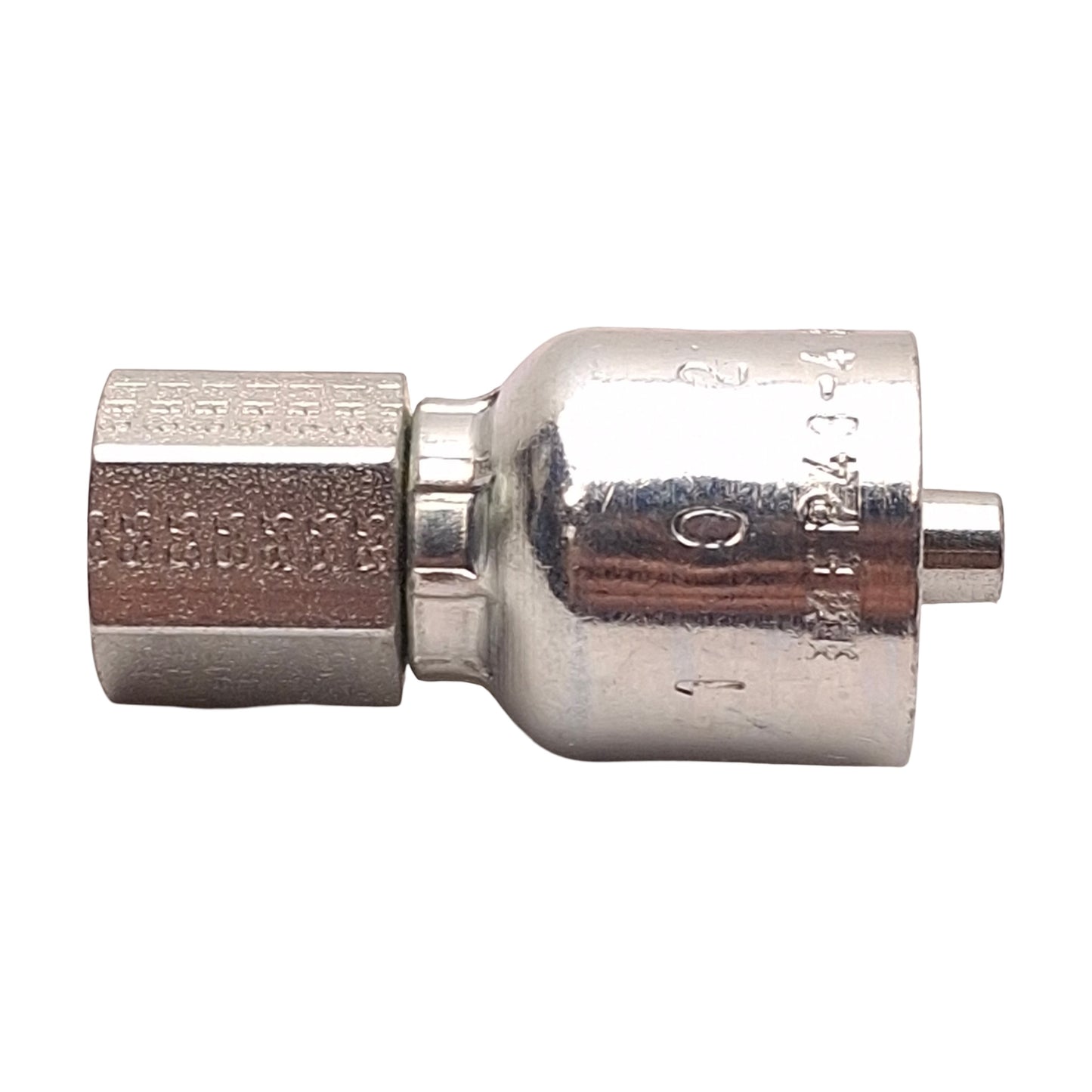 New Lot of 4 Parker PP-00213 Rigid Fitting, 1/8in NPTF Female, -4 Hose, Steel