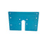Used Swivellink AFSB-571-G-2320 Mounting Plate, Imperial Blue, Aluminum