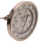 Used Tel-Tru Thermometer, 4.50in Dial, 0~250°F/-20~120°C Range, 1/2in NPT, 3in Stem