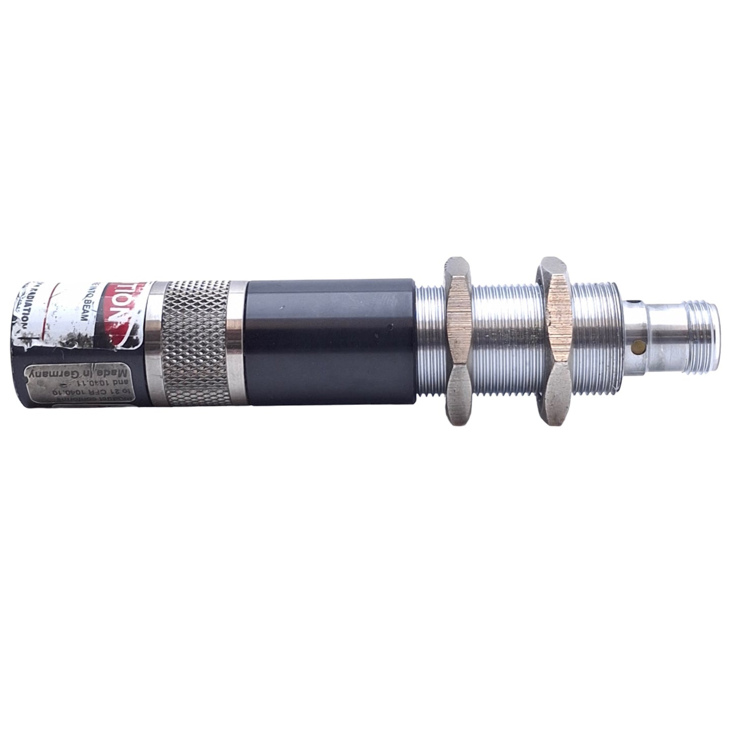 Used Z-Laser Z1M18DM-F-635-IG5 Positioning Laser 635nm, 5-30VDC, 4-pin M12 Plug