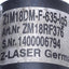 Used Z-Laser Z1M18DM-F-635-IG5 Positioning Laser 635nm, 5-30VDC, 4-pin M12 Plug