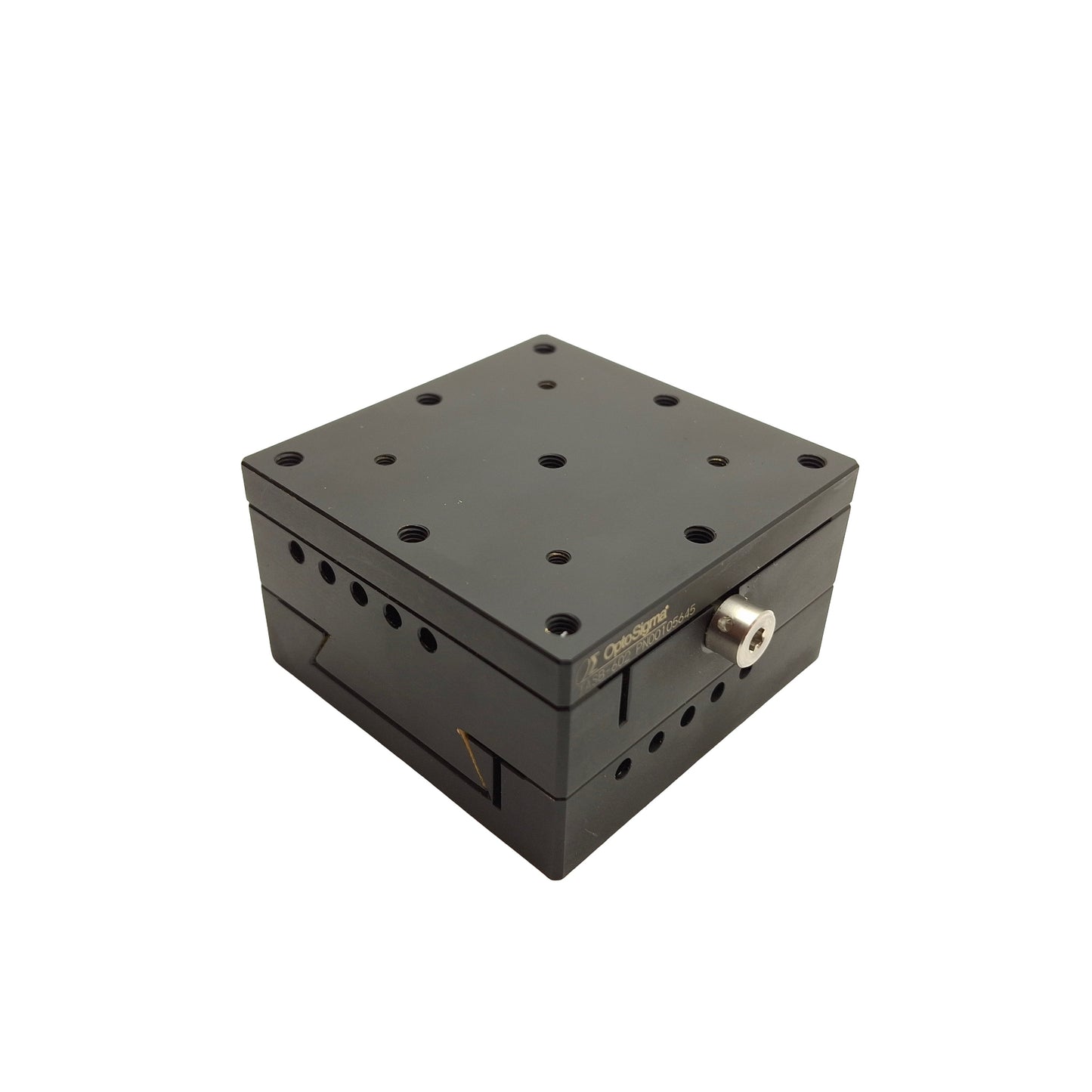 Used OptoSigma TASB-602 Linear XY Stage, Manual, 60mm x 60mm, 15kg Load Capacity
