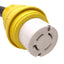 Used Priority Wire P-7K-254013-MSHA Twist-Lock Cable, 3Ø 600VAC 30A, NEMA L17-30, 4ft