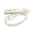 Used Tripp Lite TLM606HJ Surge Protection Power Strip, 6 Foot Cord, 15 AMP 120VAC
