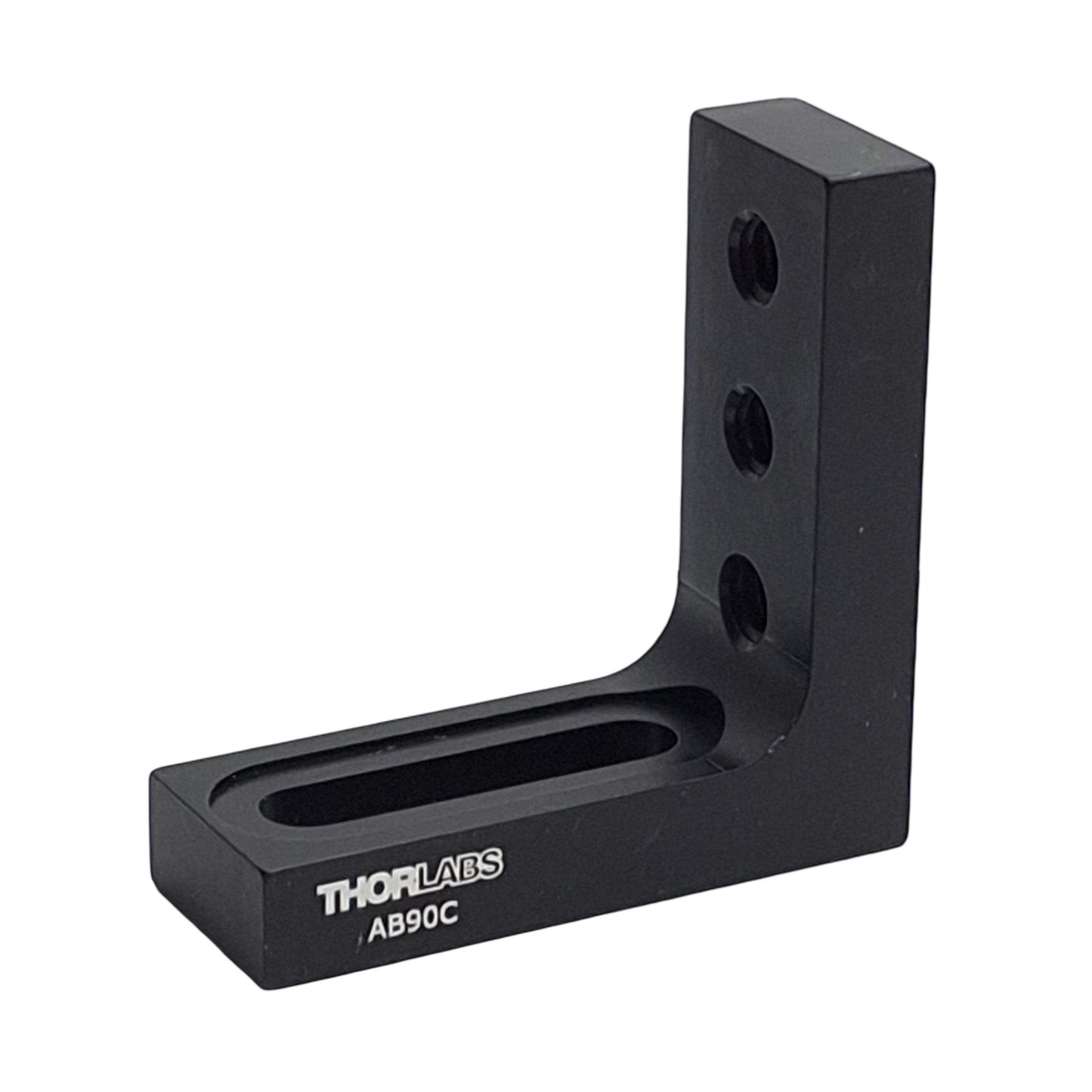 Used ThorLabs AB90C Slim Right-Angle Mounting Slot Bracket, 1/4-20 Tapped Holes