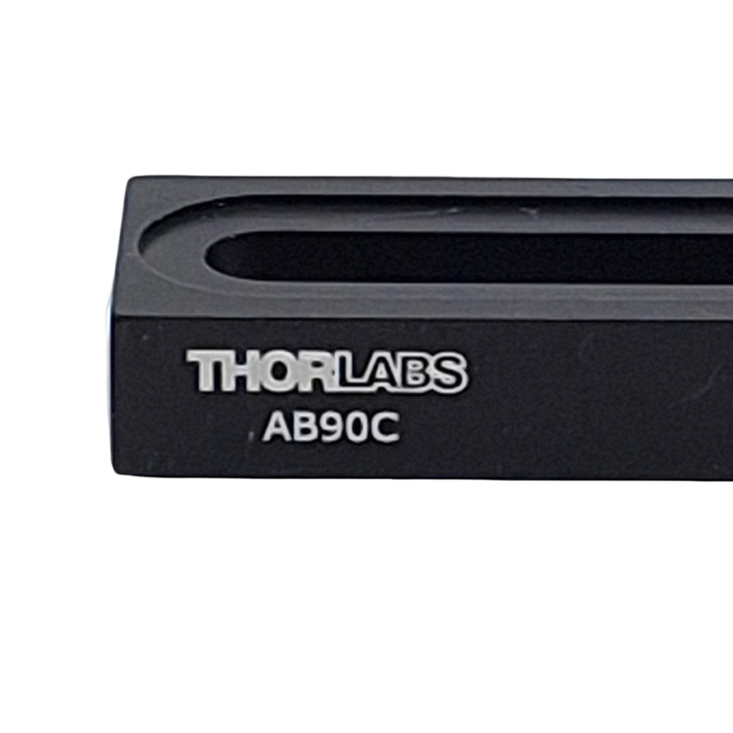 Used ThorLabs AB90C Slim Right-Angle Mounting Slot Bracket, 1/4-20 Tapped Holes
