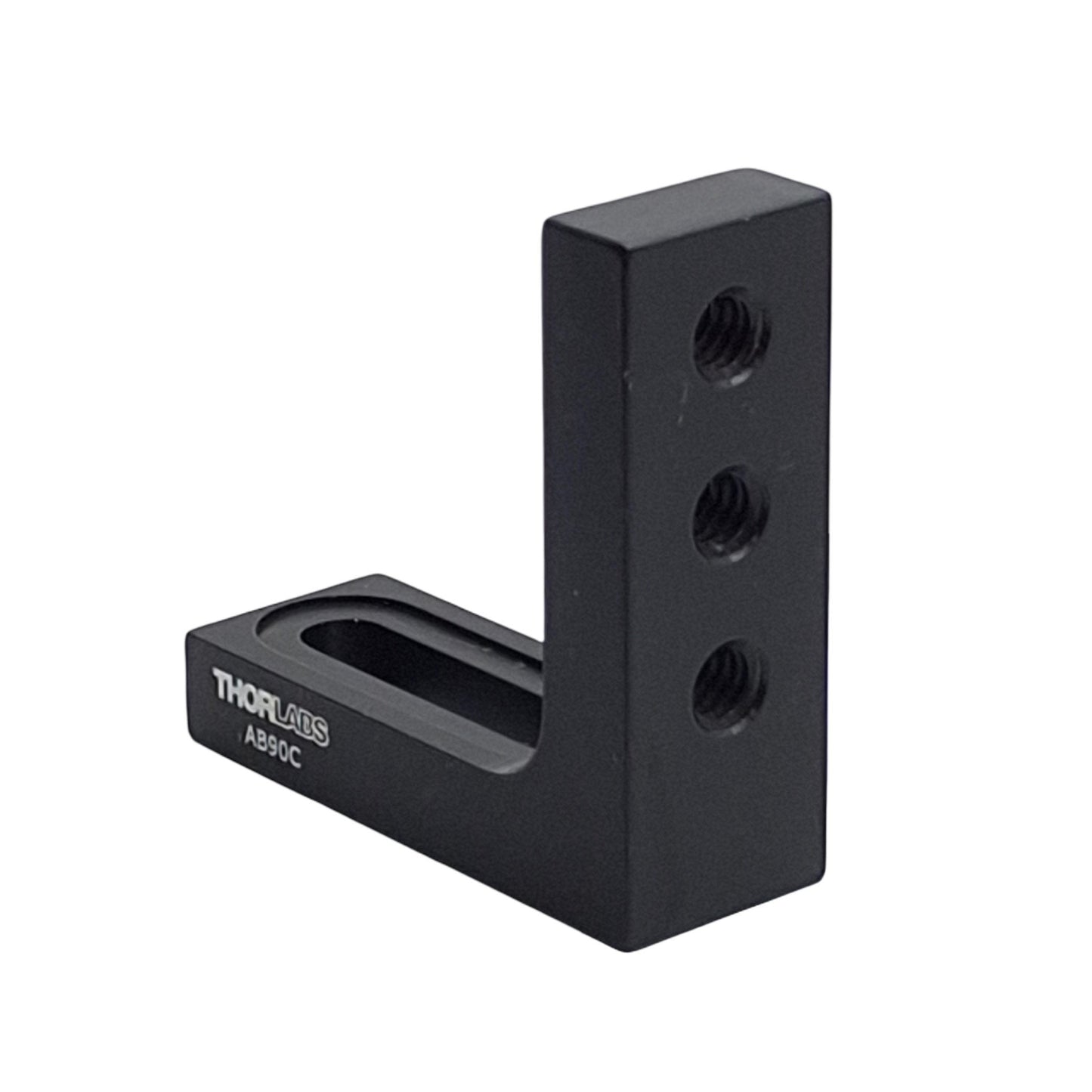 Used ThorLabs AB90C Slim Right-Angle Mounting Slot Bracket, 1/4-20 Tapped Holes