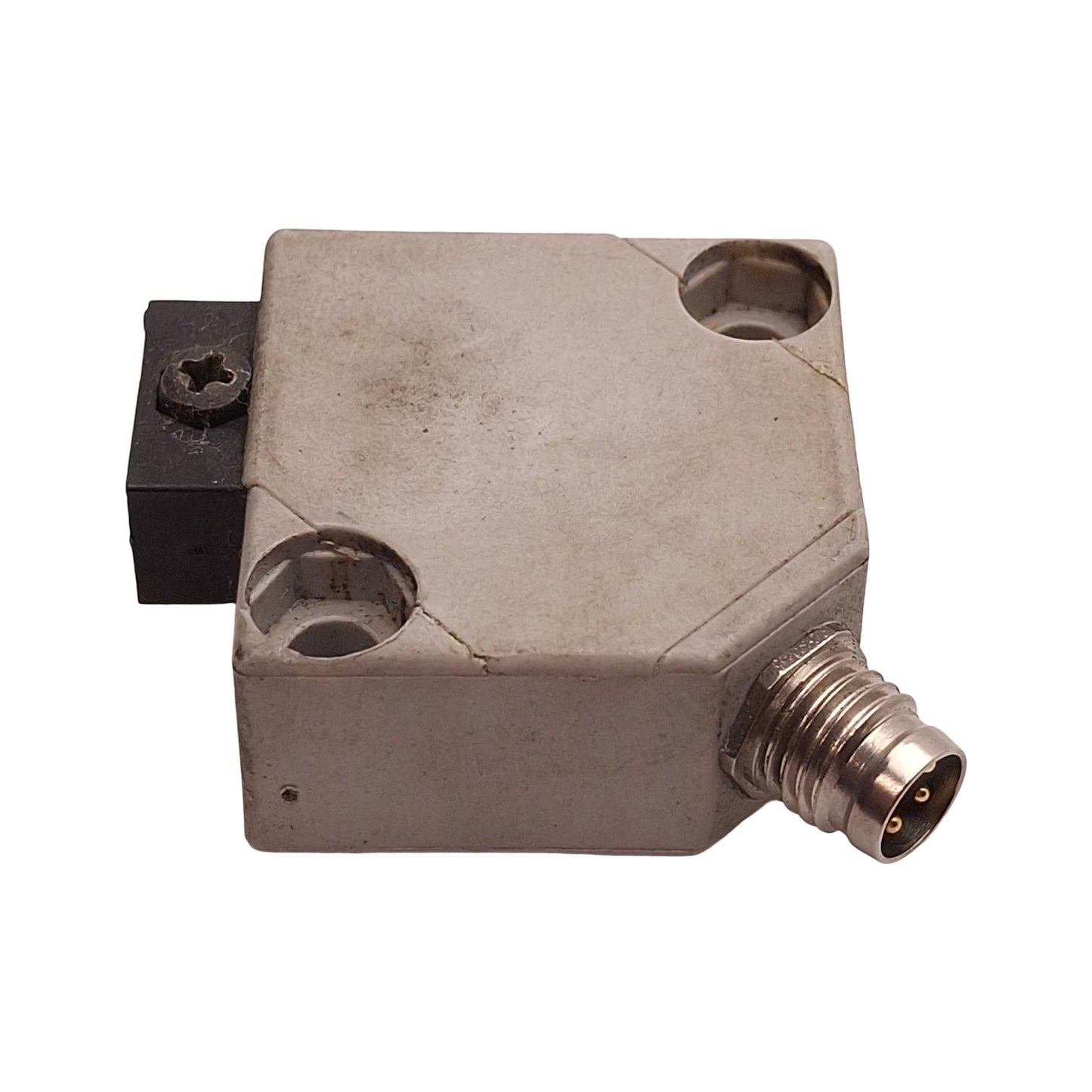 Used Festo 165327 Fiber-Optic Photoelectric Sensor, PNP, 0-120mm, 10-30VDC, 4-Pin M8