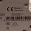 Used Siemens 5SY6206-7 Circuit Breaker, 2-Pole, 6A 400VAC, C-Curve, DIN Rail