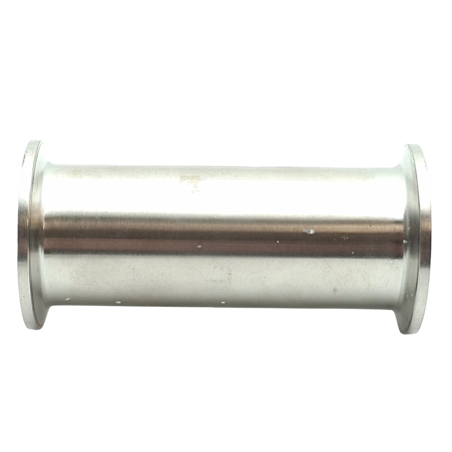 Used Steel & O'Brien Stainless Steel Sanitary Spool, 1.5in Tri-Clamp, 4in Length