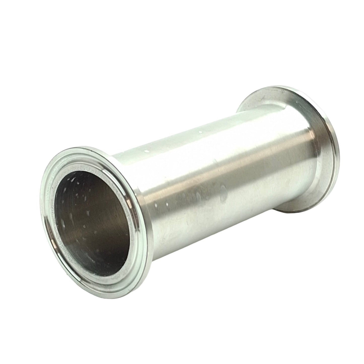 Used Steel & O'Brien Stainless Steel Sanitary Spool, 1.5in Tri-Clamp, 4in Length