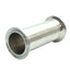Used Steel & O'Brien Stainless Steel Sanitary Spool, 1.5in Tri-Clamp, 4in Length