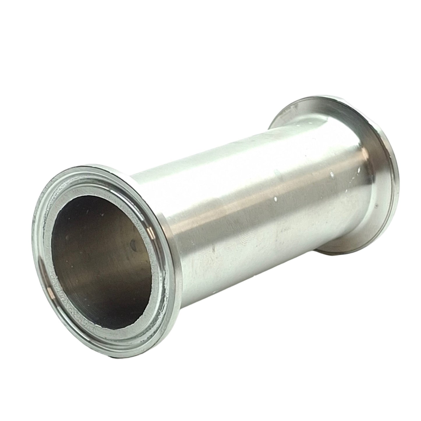 Used Steel & O'Brien Stainless Steel Sanitary Spool, 1.5in Tri-Clamp, 4in Length