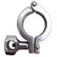 Used Lot of 4 Stainless Steel Tri-Clamp Sanitary Fitting, Size: 1-1/2in
