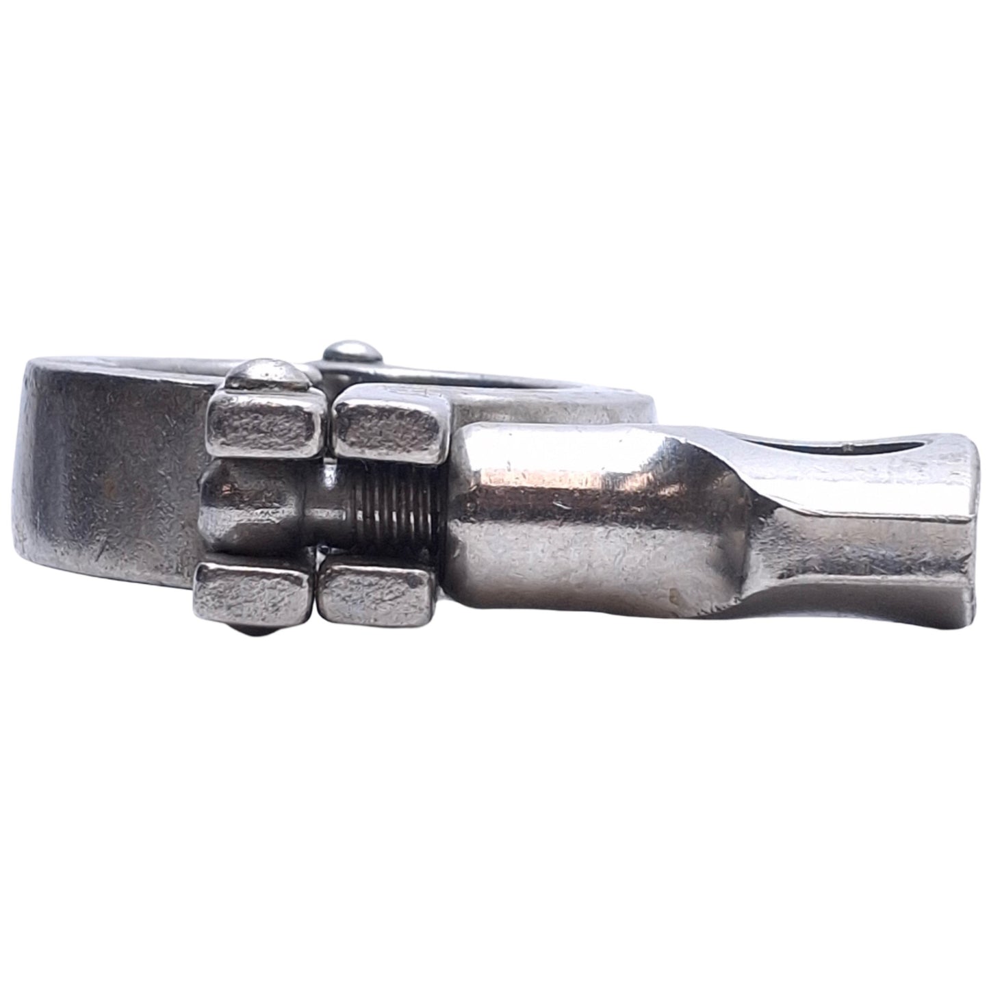 Used Lot of 4 Stainless Steel Tri-Clamp Sanitary Fitting, Size: 1-1/2in