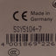 Used Siemens 5SY5104-7 Circuit Breaker, 1-Pole, 4A 230/400VAC, C-Curve, DIN Rail