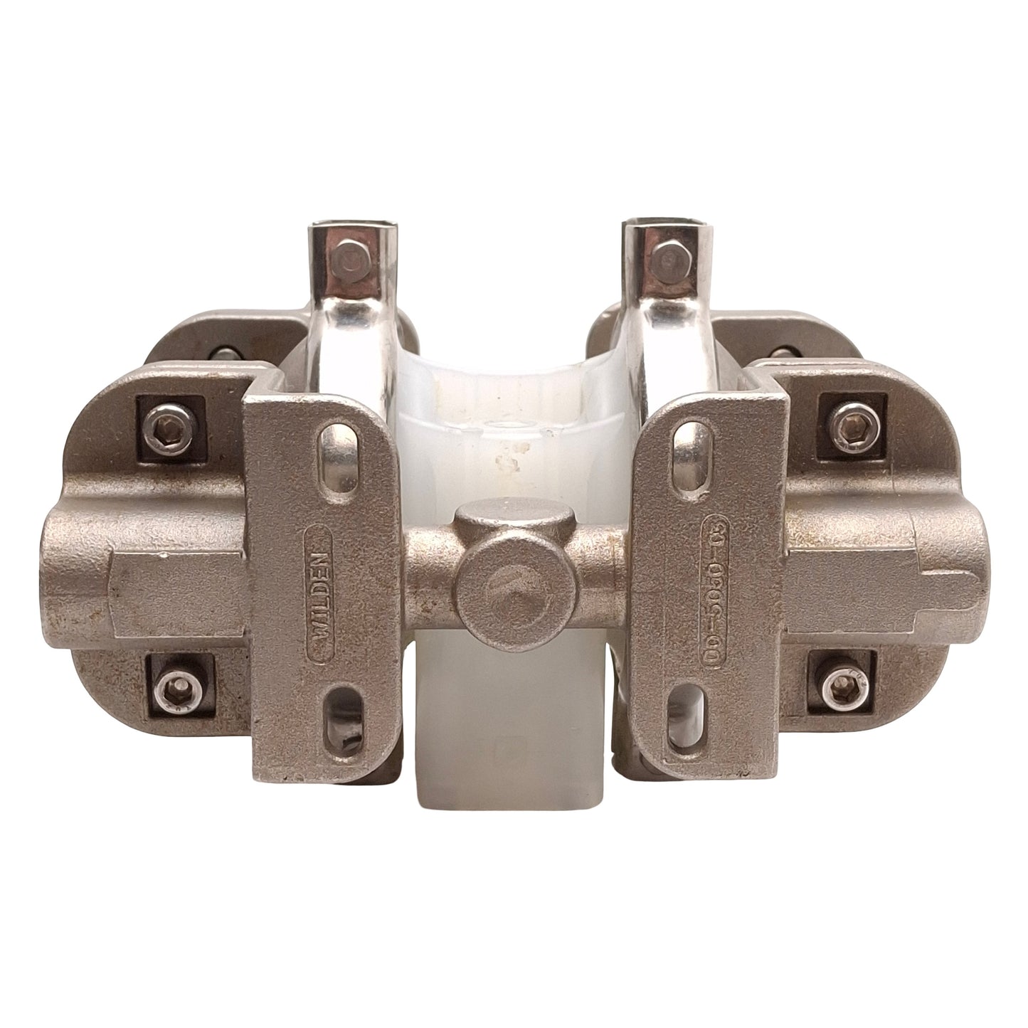 Used Wilden P.025 Pro-Flo Series Clamped Metal Pump, 5GPM, 125PSIG, 1/4in NPT