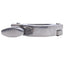 Used Lot of 4 3A Stainless Steel Tri-Clamp Sanitary Fitting, Size: 1-1/2in