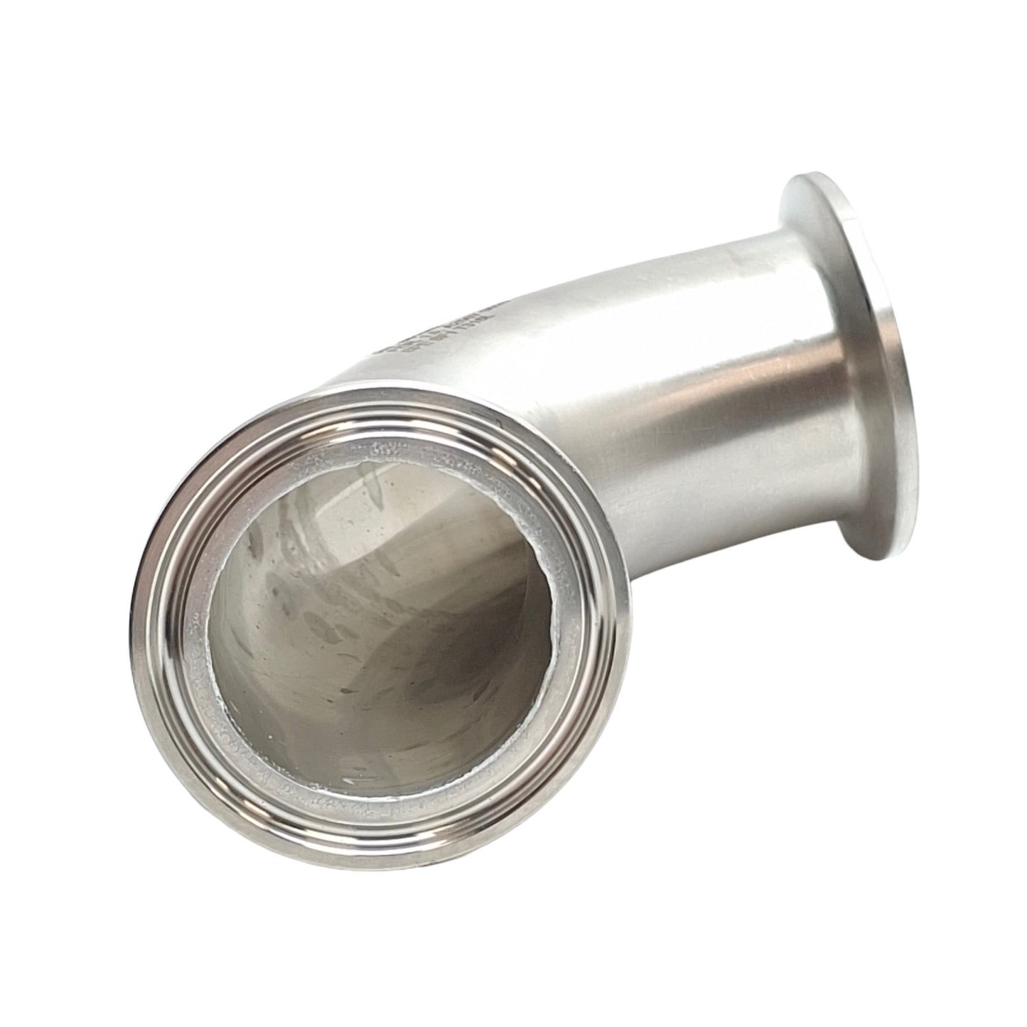 Used Advanced Fittings A2CMP-1.5-PL-316L Sanitary Elbow, 1-1/2in Triclamp, 316LSS SF1