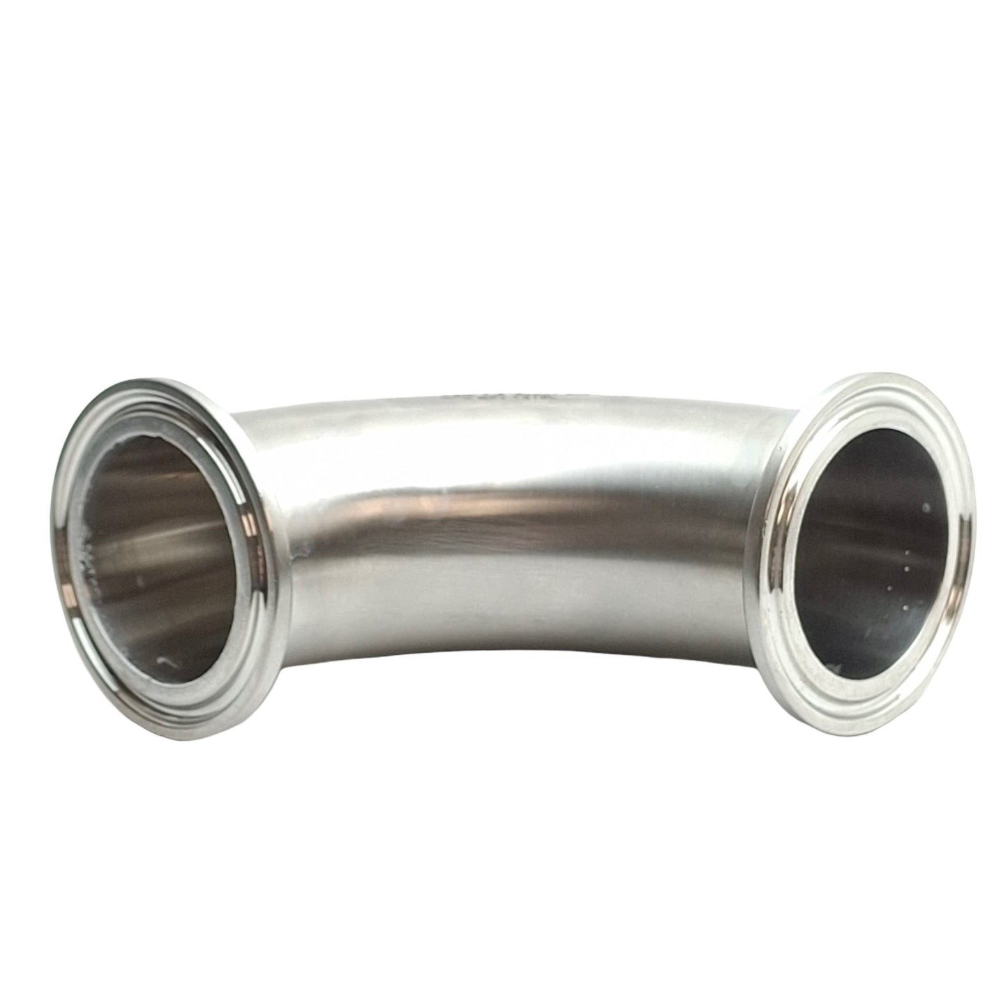 Used Advanced Fittings A2CMP-1.5-PL-316L Sanitary Elbow, 1-1/2in Triclamp, 316LSS SF1