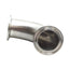 Used Advanced Fittings A2CMP-1.5-PL-316L Sanitary Elbow, 1-1/2in Triclamp, 316LSS SF1