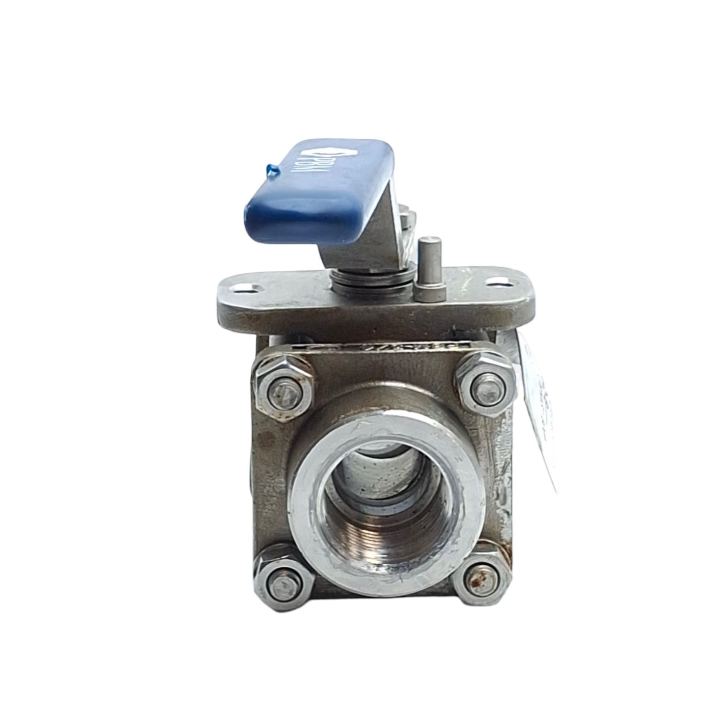 Used IMI PBM SPC-D5Q-B Three Piece Ball Valve, 3/4 Size, Ext Sch 40 Butt Weld