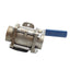 Used IMI PBM SPC-D5Q-B Three Piece Ball Valve, 3/4 Size, Ext Sch 40 Butt Weld